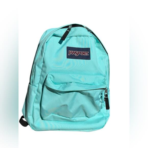 JanSport Teal Backpack - Picture 1 of 12